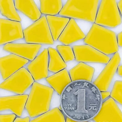 100g Porcelain Mosaic Tiles DIY Craft Ceramic Tile Mosaic Making Materials hobby pieces bulk