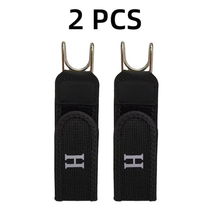 2Pcs Adjustable Buckleless Belt Hook Elastic Velcro Waist Buckle Waist Belt For Men‘s Gift Casual Belt With Buckle