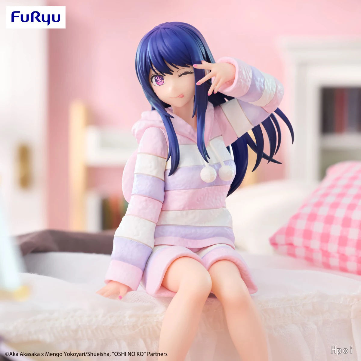 InStock Original FuRyu Prepainted Noodle Stopper Figure Oshi no Ko Kurokawa Akane Hoshino Ai Arima Kana Have a good night!