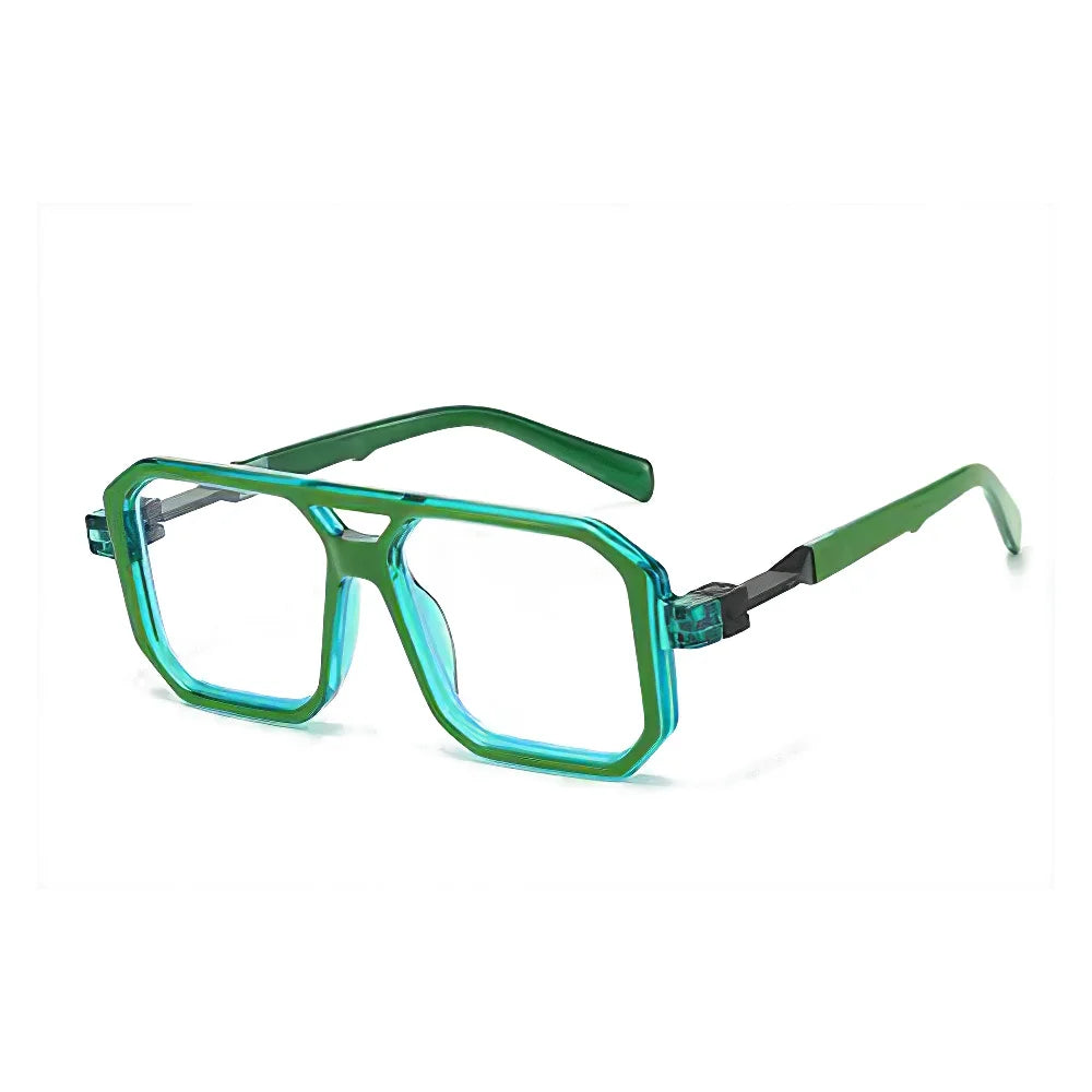 Light Frame Anti Blue Glasses Transparent Black Optical Glasse Women Men Square Eyewear Blocking eyeglasse Spectacle Eyeglass