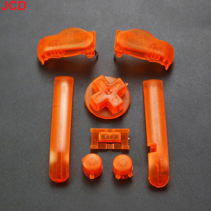 1 Set 17color AB Colorful L R Buttons Keypads For Gameboy Advance Buttons Frame For GBA D Pads Power ON OFF Buttons - Through