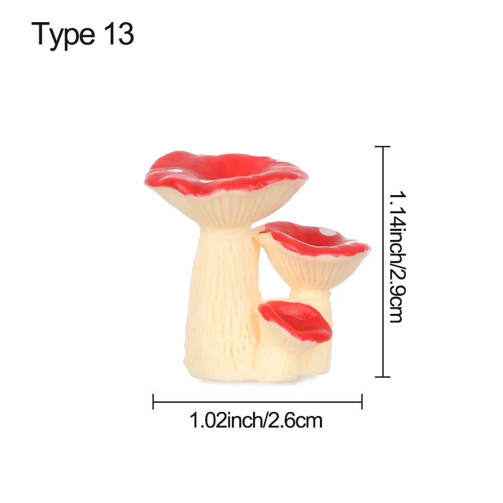3pcs Table Chairs Miniature Set Mini Fairy Garden Furniture Ornaments Kit for Dollhouse Accessories Home Micro Landscape - 13
