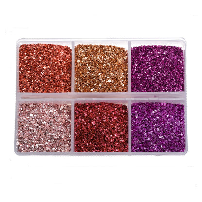 30g/Box Crushed Glass Stones Resin Filling Irregular Broken Stone for DIY Epoxy Resin Mold Crafts Nail Art Decoration Materia
