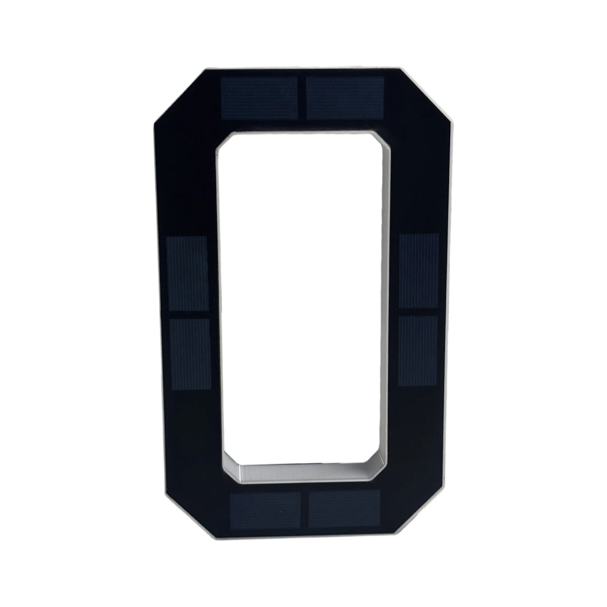 Personalized Solar Powered Address Number Waterproof Modern Address Number for Outside House Light Up Courtyard Hotel Bar - 0
