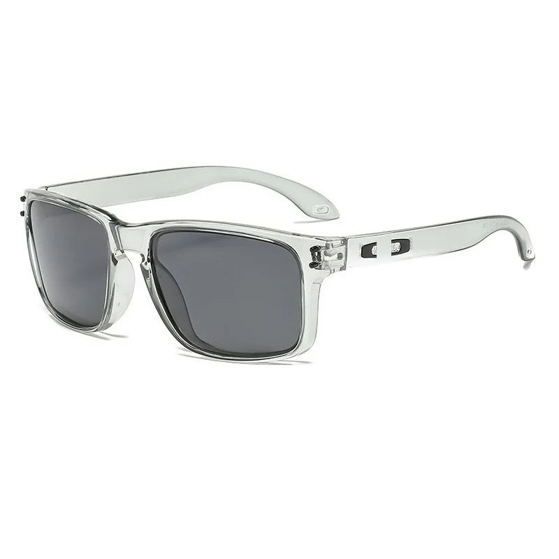 Men's Vintage-Inspired Fashion Glasses with Large Curved Frames - Perfect for Parties