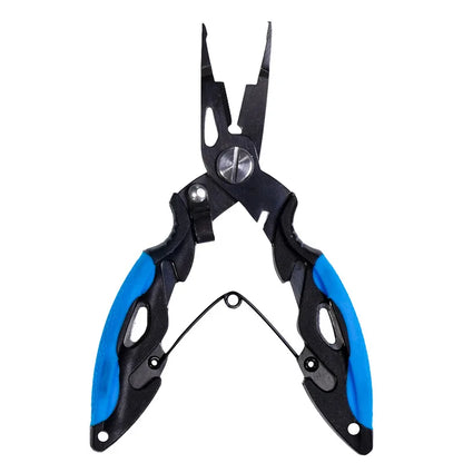 Multifunction Fishing Pliers Tools Accessories for Goods Winter Tackle Pliers Vise Knitting Flies Scissors Braid Set Fish Ton