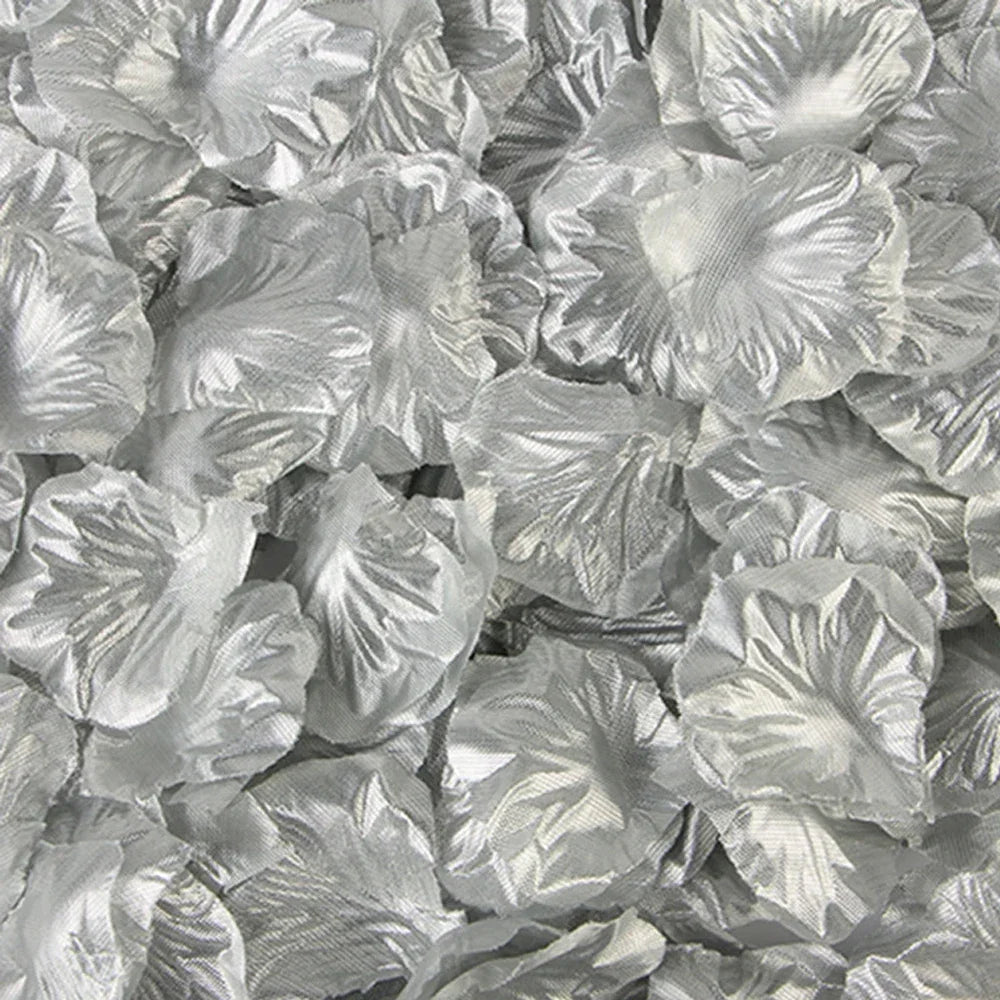 100-10000Pcs Top Colorful Artificial Fake Rose Petals Red White Gold Roses Petal Flowers Romantic Wedding Party Valentine Dec