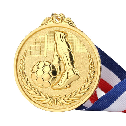 Gold Silver Bronze Medals School Sports Football Volleyball Competition Games Prize Trophy Commemorative Medal soccer trophie
