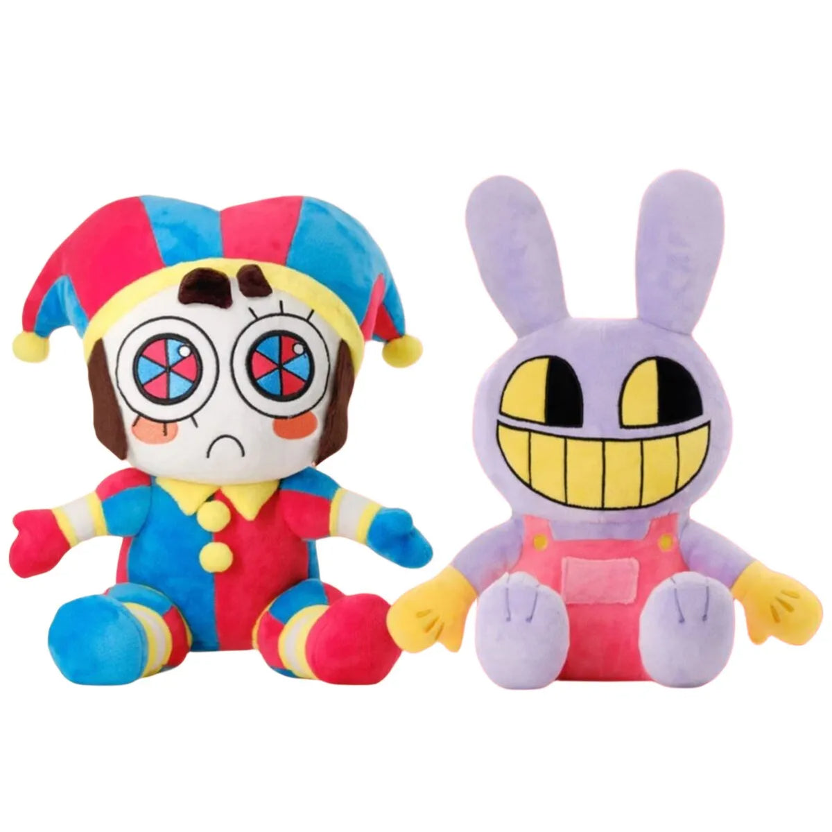 The Amazing Digital Circus Pomni Jester Clown Plush Toy Soft Stuffed Cartoon Doll Home Decor Throw Pillow For Adult Collectio
