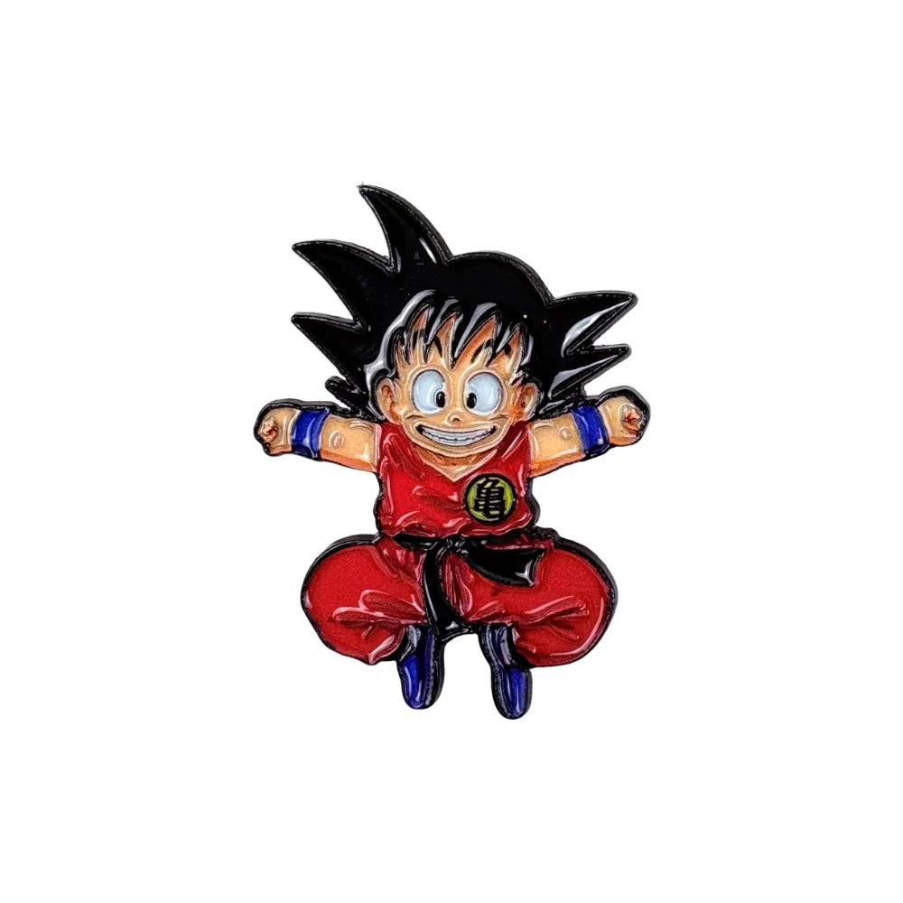 Anime Funny Cartoon Character Brooch Creative Enamel Pin Metal Badge Clothes Decorative Jewelry Gift for Friends - C-DB-20