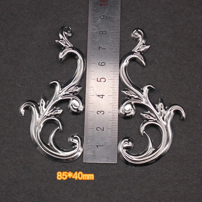 Filigree Wraps Connectors Leaf Life tree Charm for DIY Headpiece Jewelry Making Baroque Phoenix crown decoration accessories