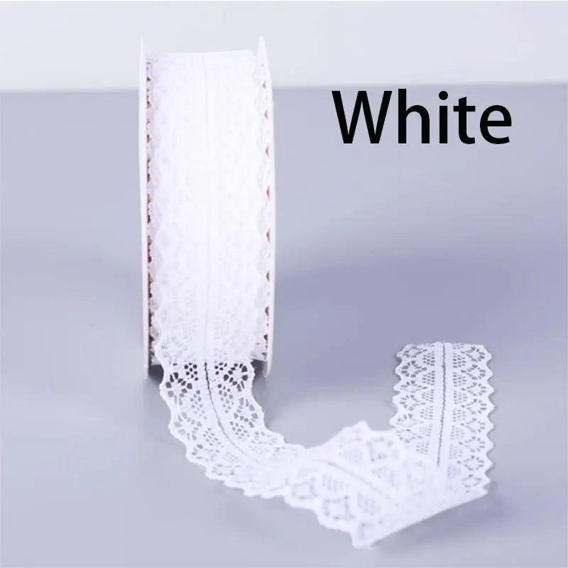 1/5/10 Yards Lace Ribbon 3cm Wide Vintage Pattern Ribbons DIY Apparel Sewing Fabric Gift Wrapping Party Decorations
