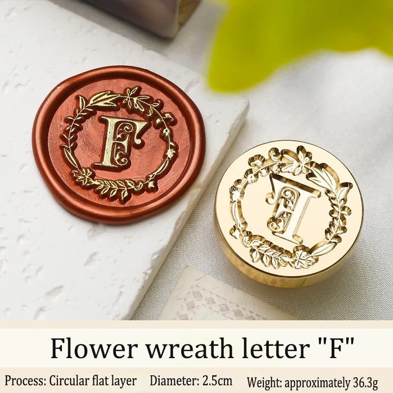 A-Z Seal Kit Sealing Wax for Stamp Head Letter Retro Stamps wax stamp for Wedding Logo for Print Set Wedding Craft Soaps Stam