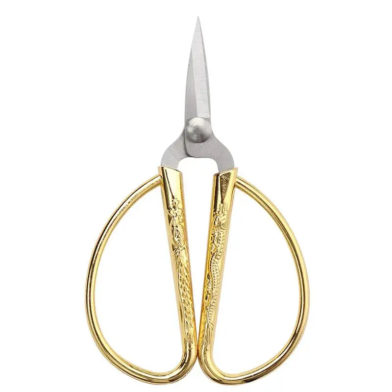 Mini Stainless Steel Scissors Vintage Tailor Scissors Durable Embroidery Scissors Fabric Thread Cutter Craft Tool For Sewing