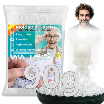 Moldable Plasti - party temporary teeth decoration, thermoplastic bead multi shaped plastic melt reusable hot bead crafts, DI