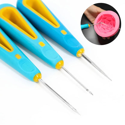 Candle Mold Punch Tool Silicone Mould Hand Drill Equipment Practical Gadget Punch Needle Candle Wick Tool Candle Making Suppl