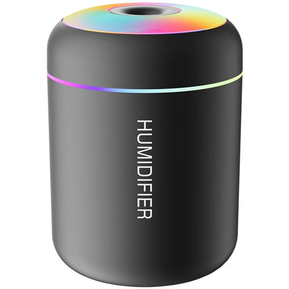 180ML Mini Air Humidifier USB Electric Aroma Diffuser Essential Oil Purifier Aromatherapy Mist Maker Lights For Car Home Bedr