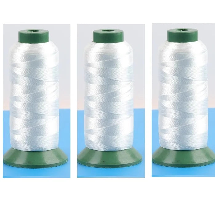 Heavy Duty Thread 1500 Yards 210D/3 All Purpose High Strength Polyester Sewing Thread for Weave Upholstery Jeans Beading Purs