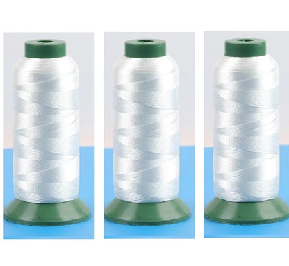 Heavy Duty Thread 1500 Yards 210D/3 All Purpose High Strength Polyester Sewing Thread for Weave Upholstery Jeans Beading Purs