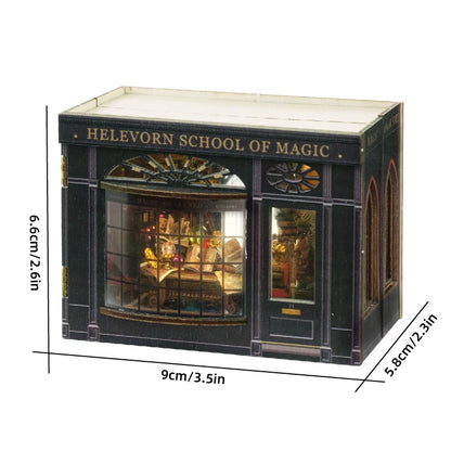 DIY Miniature Doll House 3D Puzzle Small House Assembly Building Model Kit Toys Home With Furniture Lighting Wooden Crafts Gi