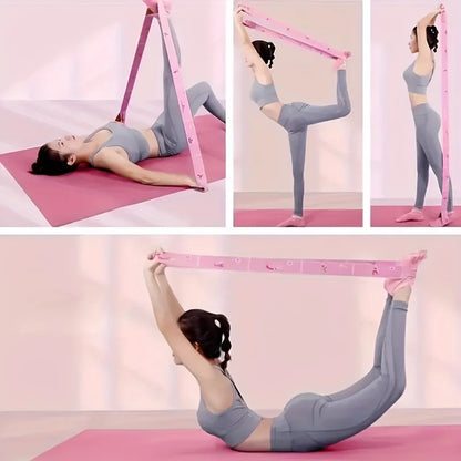 Yoga & Pilates Training Bands for Full-Body Workouts - Extra Thick Portable & Non-Slip Design for Home Gym Dance Studio & Tra