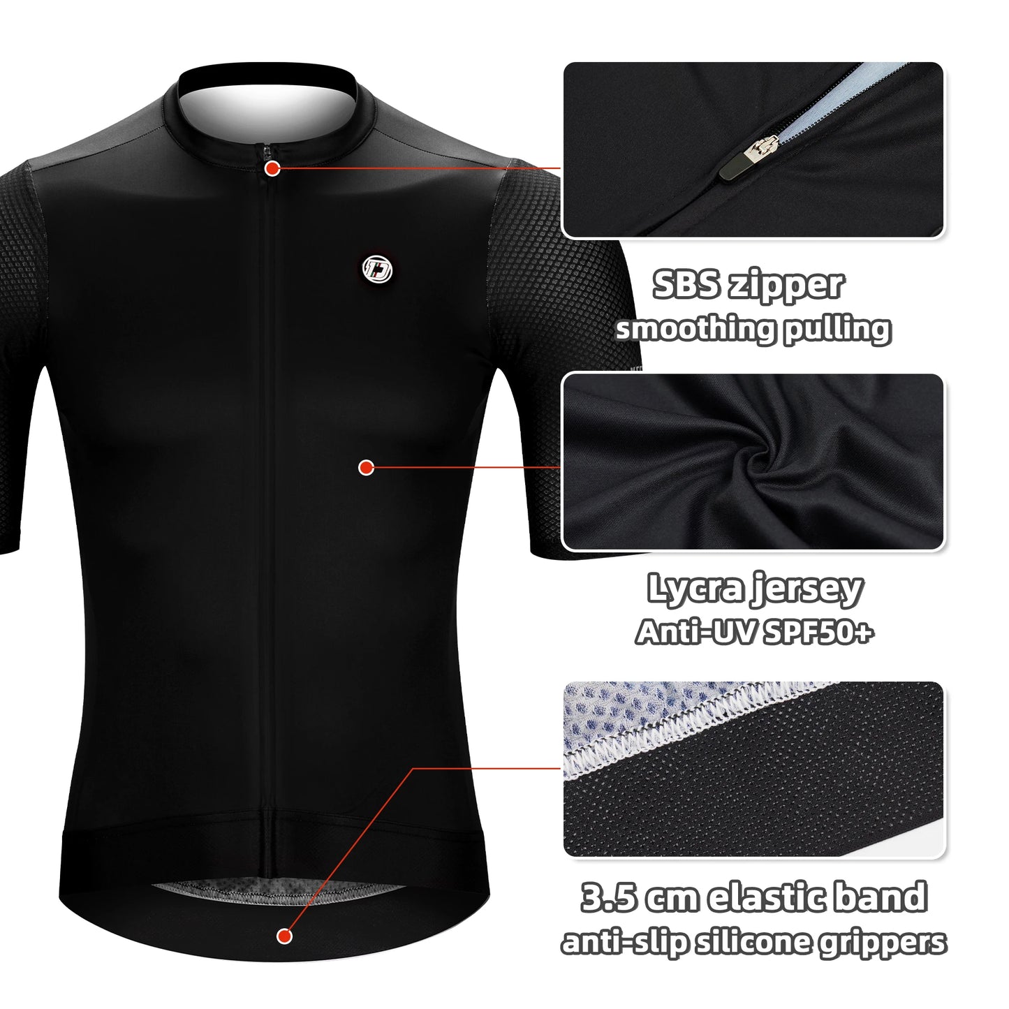 DAREVIE Cycling Jersey Small Size SPF 50+ Men Women Cycling Jersey Fashion Bike Jersey Pro Team Cycling Shirt