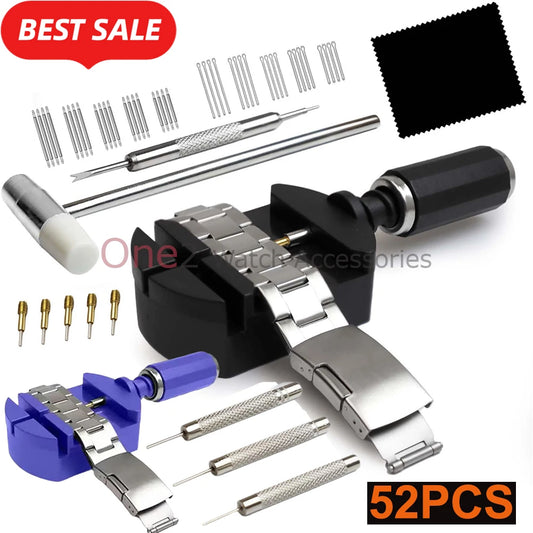 Watch Band Link Removal Tool Kit Metal Watch Repair Tool Adjusting Watch Strap Tool with Watch Pin Band Bracelet Link Pin Too