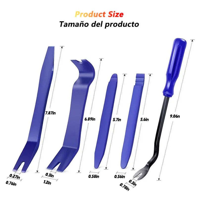 iLMH Car Hand Tool Set Car Disassembly Tool Kit Stereo Repair DVD Repair Tool Dashboard Removal Tool Interior Plastic Trim Pa