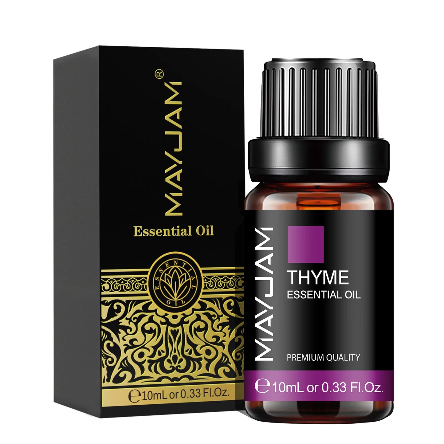 MAYJAM 10ML Essential Oil Lavender Jasmine Eucalyptus Vanilla Sandalwood Bergamot Rosemary Citronella Cinnamon Fragrance Oil 