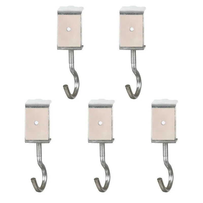 5/10pcs Desktop Hook, Universal Adjustable, No Need to Drill Holes Portable Table Edge Hook, Hanging Backpack, Headphones