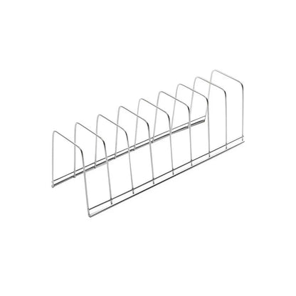 Stainless Steel Dish Draining Rack Multipurpose Silver Plates Storage Rack Space Saving Bowls Plates Drainer Holder Kitchen -