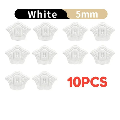 10pcs/set Insoles for Shoes Patch Heel Pads for Shoes Adjustable Size Feet Pad Insole Adhesive Back Sticker Shoes Insert Inso