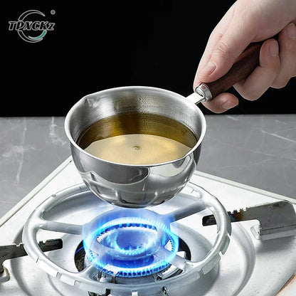 150/300ml Long Handle Wax Melting Pot Stainless Steel Diy Scented Candle Soap Chocolate Butter Handmade Soap Jug Heated Coffe