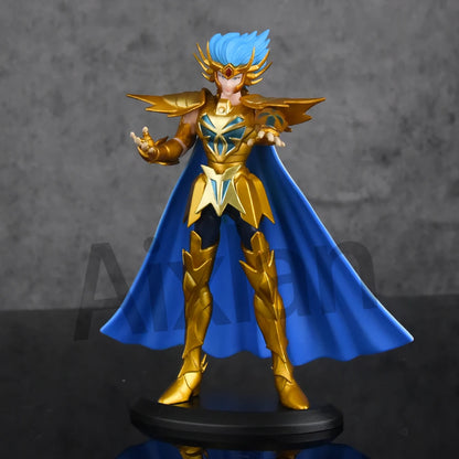 Gold Saint Seiya Figure Saint Sagittarius PVC Action Figure Libra Gemini 18CM Amine Toy Figurine Aixlan