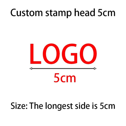 M8 Logo Customized Iron Branding Stamp Personalized Customization Wooden Soldering Iron Seal Customized Leather Stamping Seal