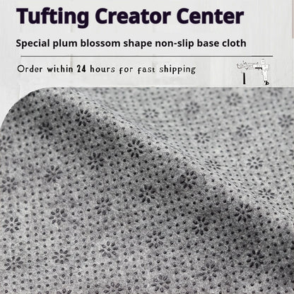 Tufting Cloth 1.8m*4m Tufting Non-Slip Fabric Non Slip Tufting Canvas Tufting Backing Fabric Customized Pattern Tufting Fabri
