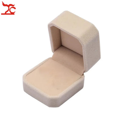 Square Wedding Velvet Earrings Ring Box Amazing Engagement Party Earring Jewelry Display Gift Case