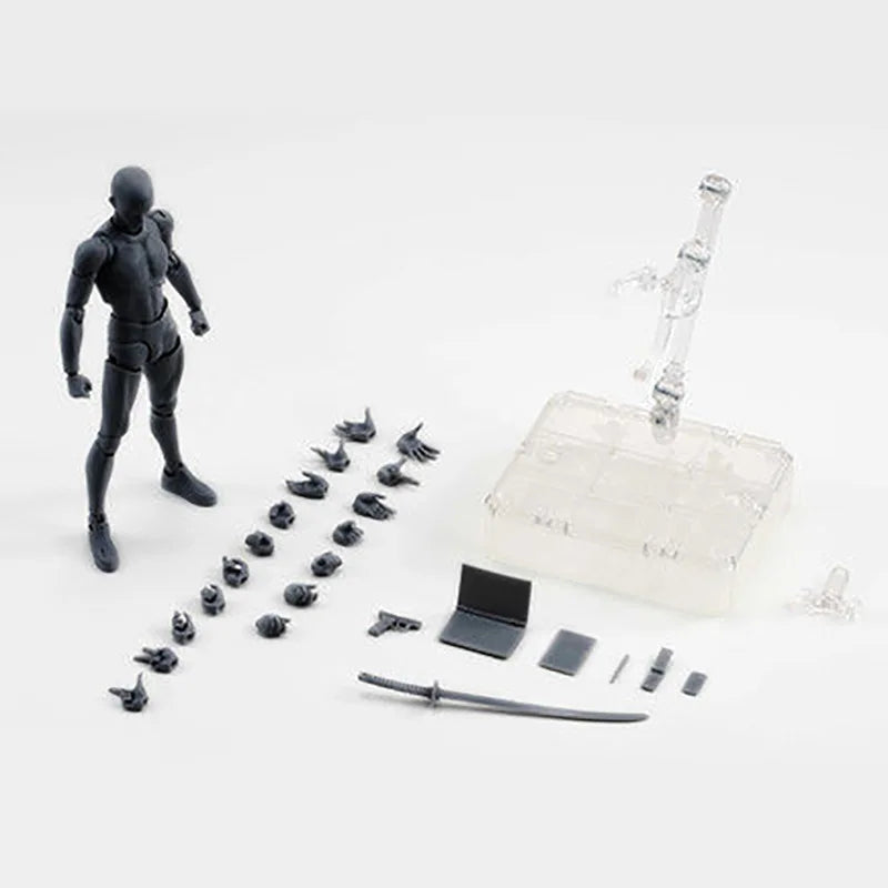 Sketch Draw Figurines Male Female Movable Body Kun Body Chan Joint Pain Anime Figure Shf Action Figure Toy Model Draw Mannequ