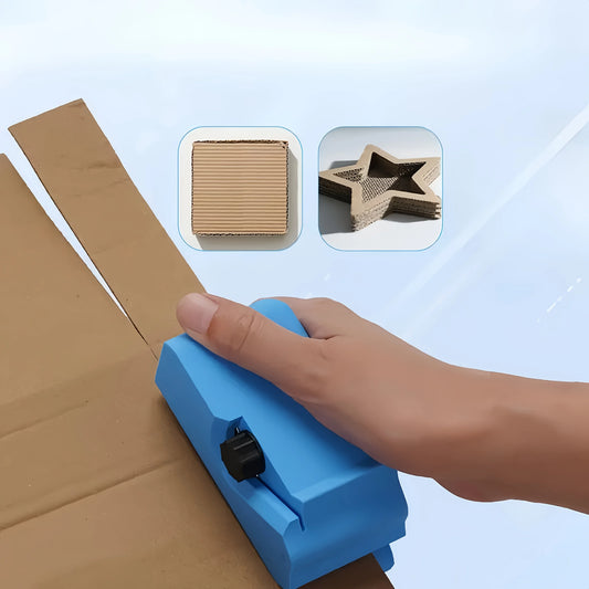 New Multi-Functional DIY Cardboard Cutting Tool, Manual Paper Cutter With Sharp Edge for Crafting Cat Scratchers And Pet Boxe