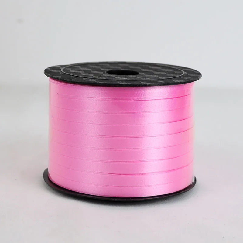 100 Yards Wedding Balloon Ribbon, for Balloon Tying Gift Wrapping, Party Decoration - Pink