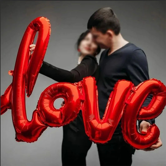 Love Heart Bear Foil Balloons Happy Birthday Valentine’s Day Party Decor Air Helium Globos Wedding Decorations Kids Toys Ball