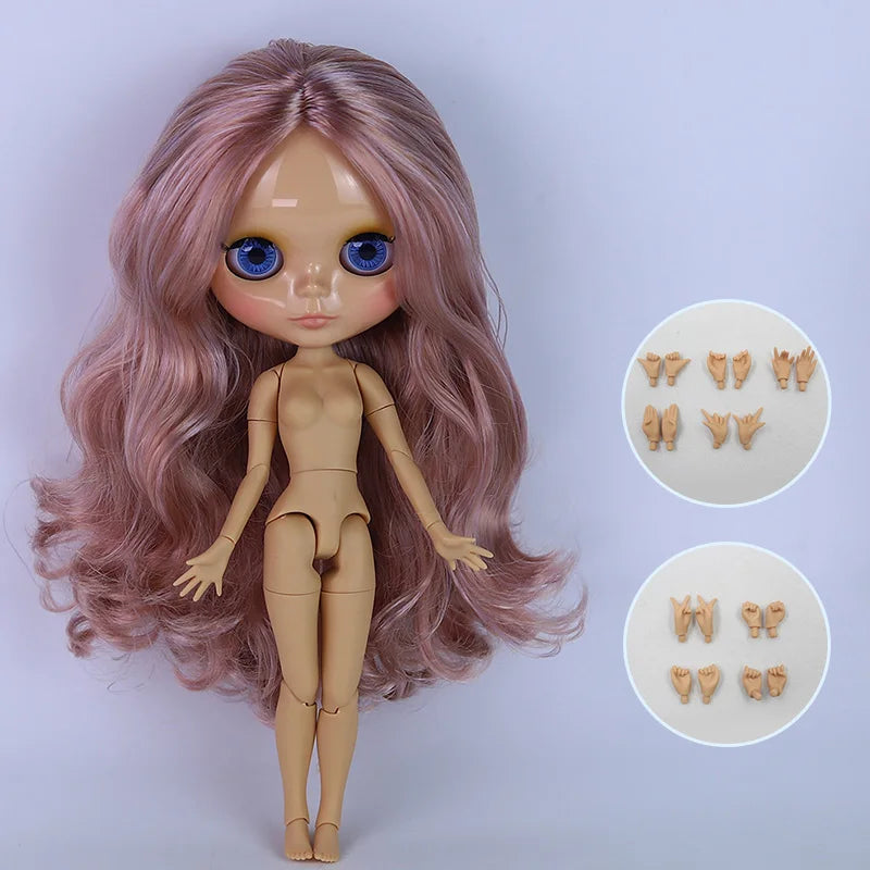 ICY DBS Blyth Doll White Skin Joint Body 1/6 BJD Special Price OB24 Toy Gift - tan doll hand ab B
