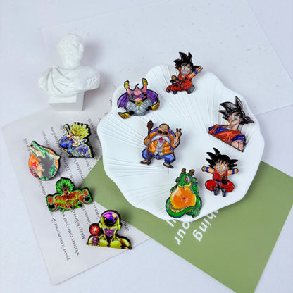 Anime Funny Cartoon Character Brooch Creative Enamel Pin Metal Badge Clothes Decorative Jewelry Gift for Friends