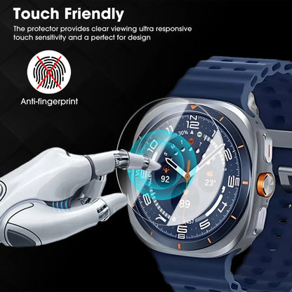 1-5Pcs Tempered Glass for Samsung Galaxy Watch 9 8 40mm 44mm SmartWatch Screen Protector for Galaxy Watch 9 4 5 6 7 8 Classic