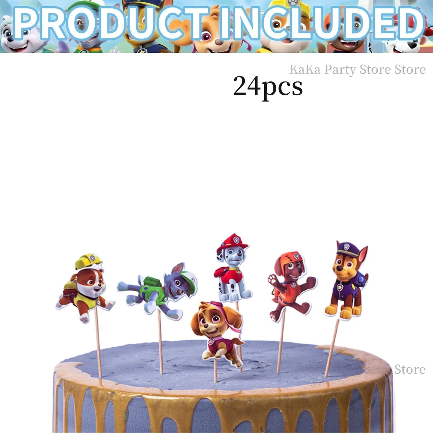 PAW Patrol Birthday Party Decor Tableware Tablecloth Plates Cup Balloons Baby Shower PAW Patrol Party Supplies Kids Favors Gi
