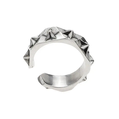 925 Sterling Silver Star Rings For Women Luxury Designer Jewelry Trending Products Accessories