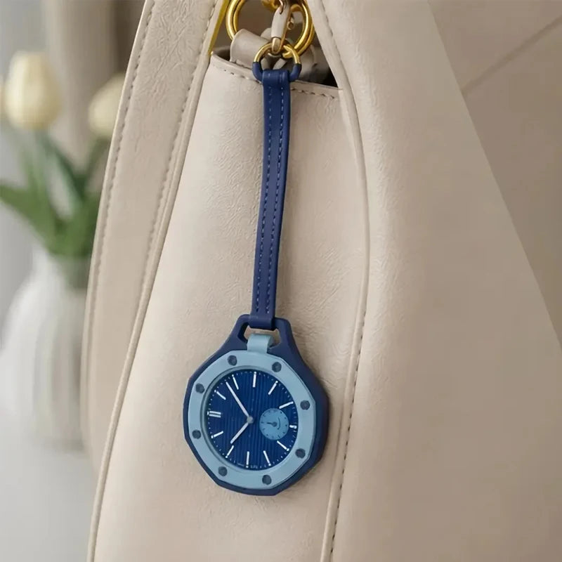2026 New Hot Pocket Watch Octagonal Pop Style Neck Quartz Movement Candy Color Quartz Watch Color Niche Personality Removable