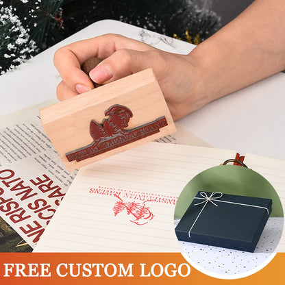 Personalized Stamp Custom Wooden Stamp Weddding Seal Stamp Logo For Invitation Stationery Custom Name Business Wedding Brandi