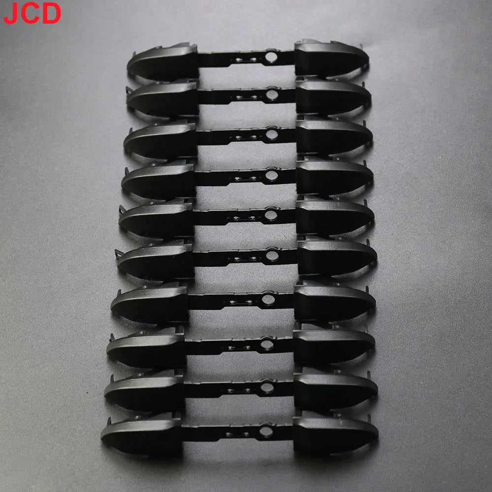 10 Sets Black White RB LB Bumper Button for XBox Series S X Controller Trigger Surround Guide On Off Buttons Repair Part - A