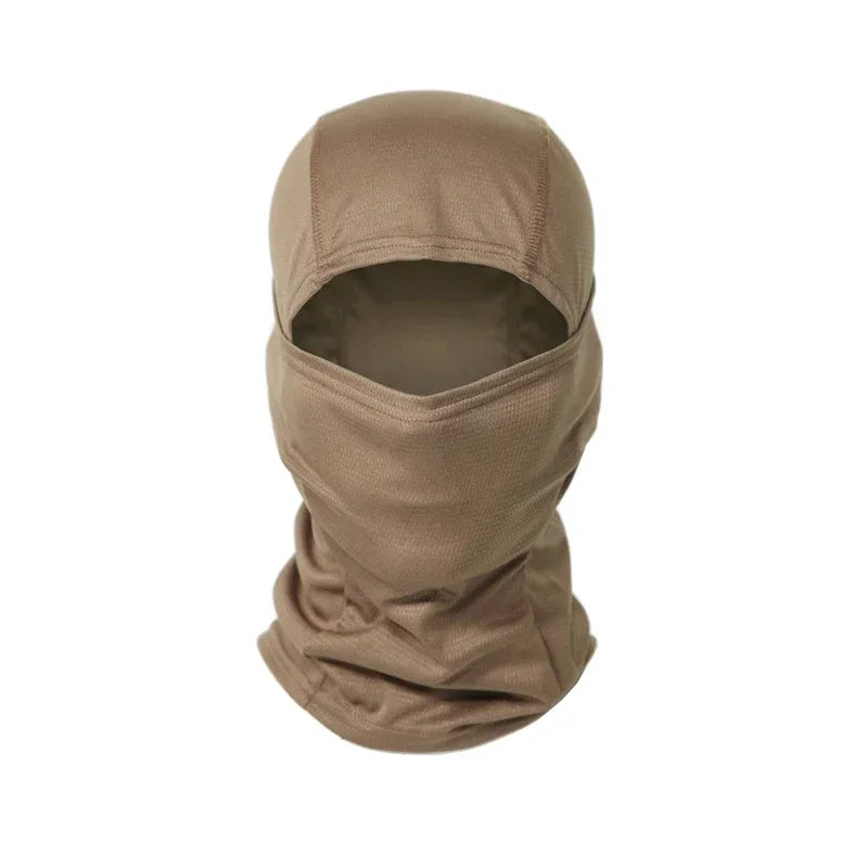 Balaclava Ski Mask Full Face Cover for Men and Women Breathable Full Face Mask for Skiing Outdoor Sports - Khaki